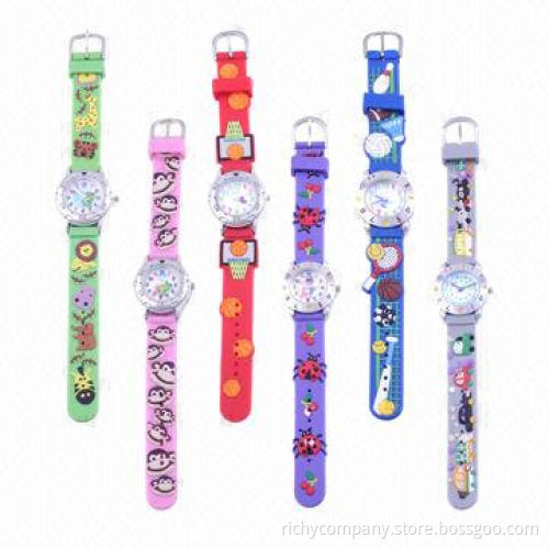 Children's Watches with Cartoon Style